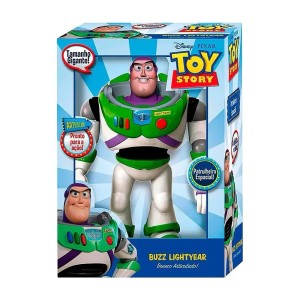 BONECO BUZZ LIGHTYEAR TOY STORY VINIL ARTICULADO 55CM